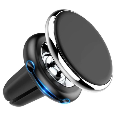 5pcs N52 Magnetic Car Phone Mounts Ac Vent Mobile Holder With Soft Silicone