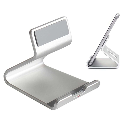 Aluminum Tablet Multifunctional Phone Holder 60mm Width Anti Slip