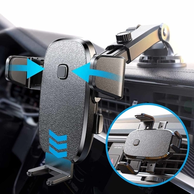 Military Grade Shockproof Car Dashboard Phone Mount 16cm Multifunctional